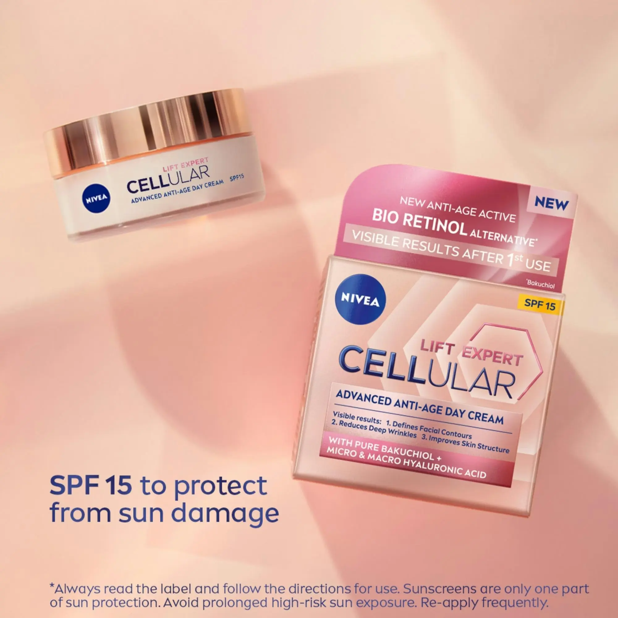 Nivea Cellular Lift Expert Day Cream SPF15 50ml