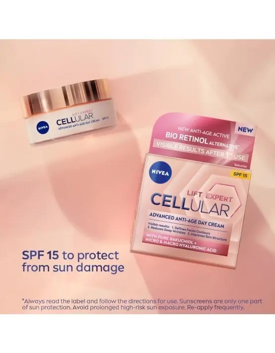 Nivea Cellular Lift Expert Day Cream SPF15 50ml