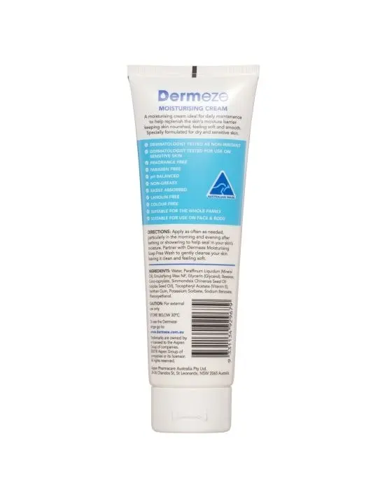 Dermeze Moisturising Cream 100g