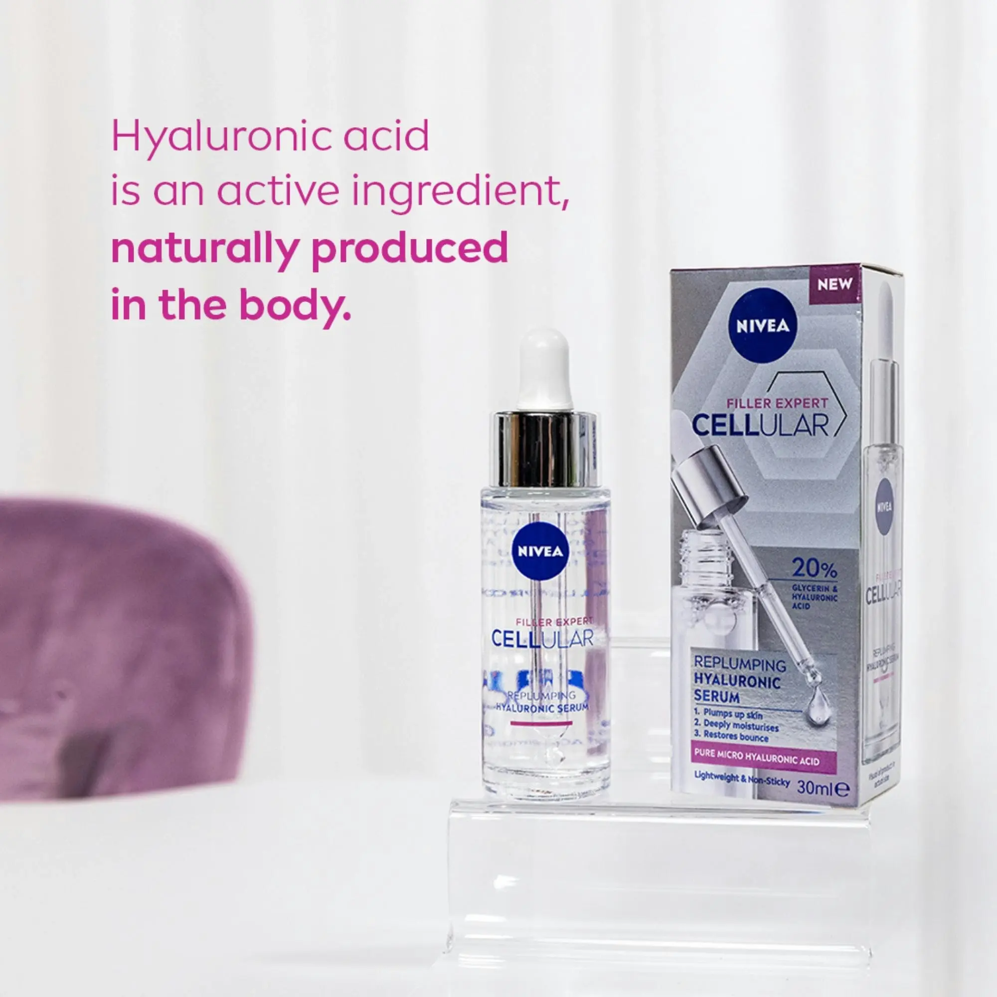 Nivea Cellular Filler Expert Replumping Hyaluronic Serum 30ml