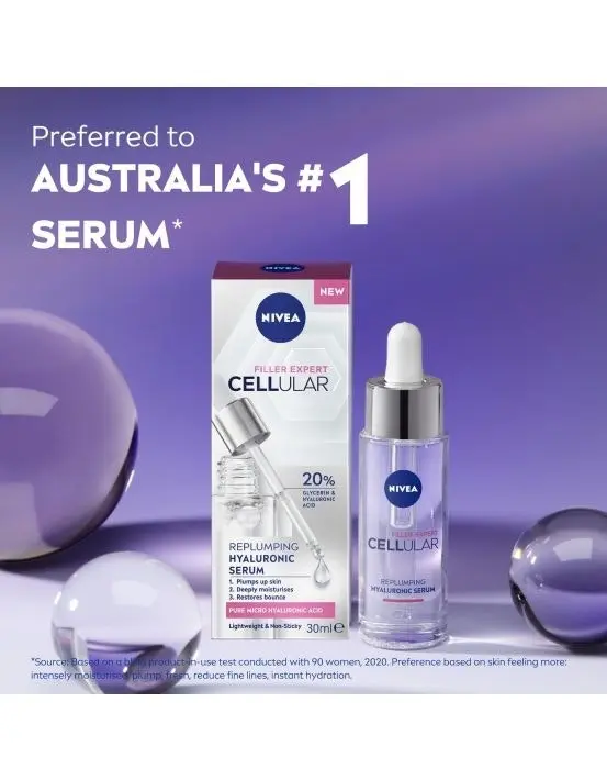 Nivea Cellular Filler Expert Replumping Hyaluronic Serum 30ml