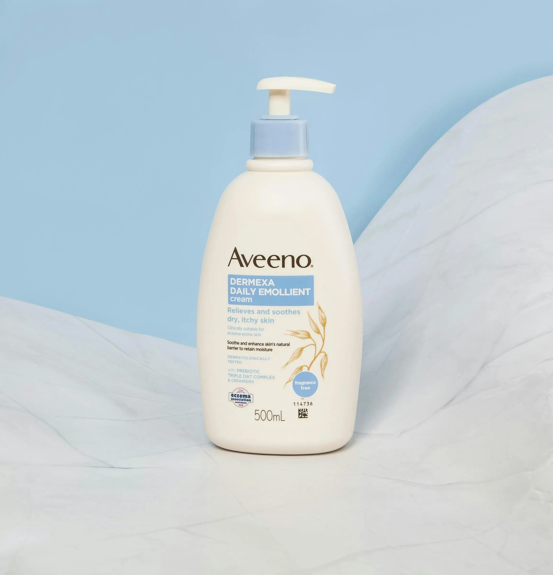 Aveeno Dermexa Daily Emollient Moisturising Cream 500ml