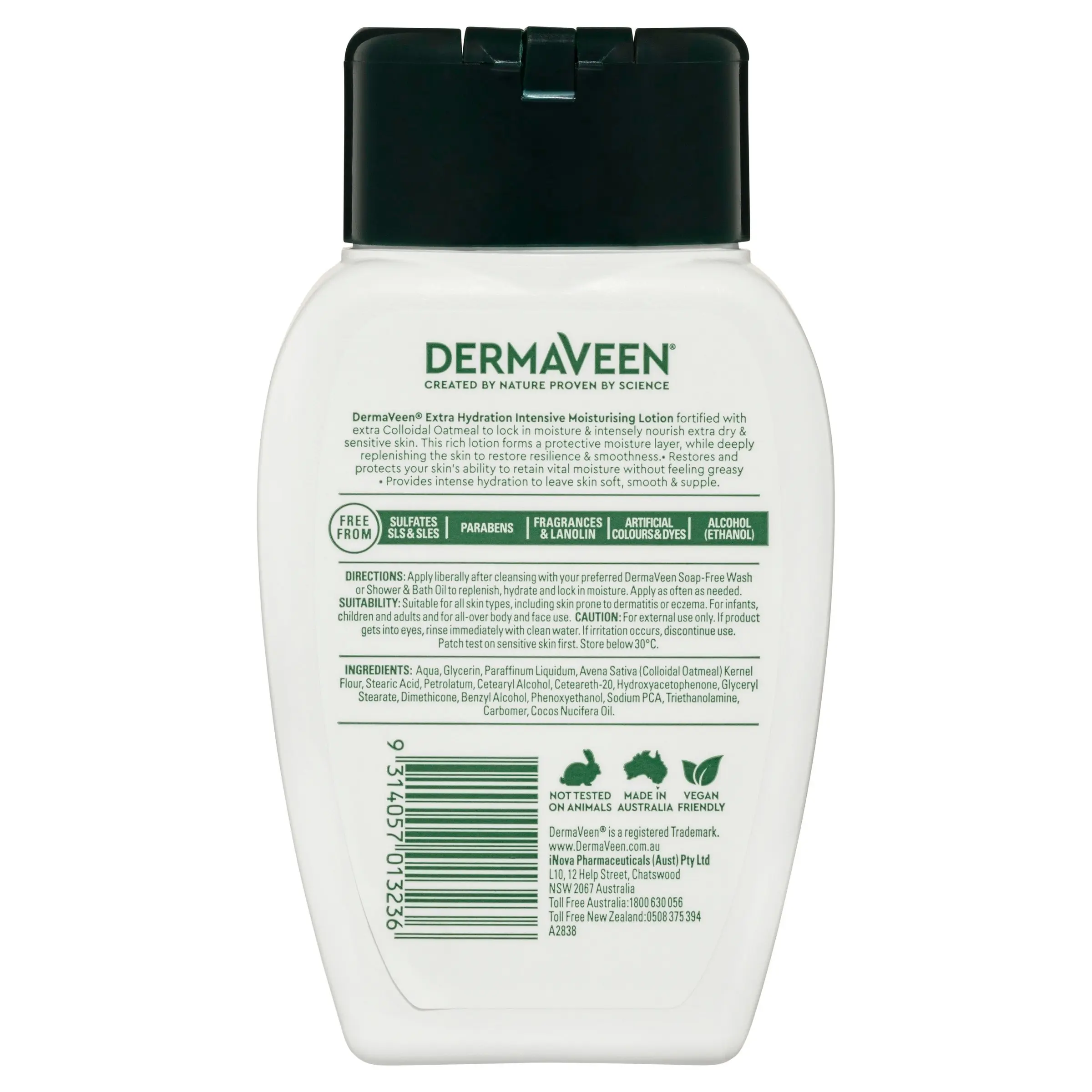 DermaVeen Intensive Extra Hydration Intensive Moisturising Lotion 250mL