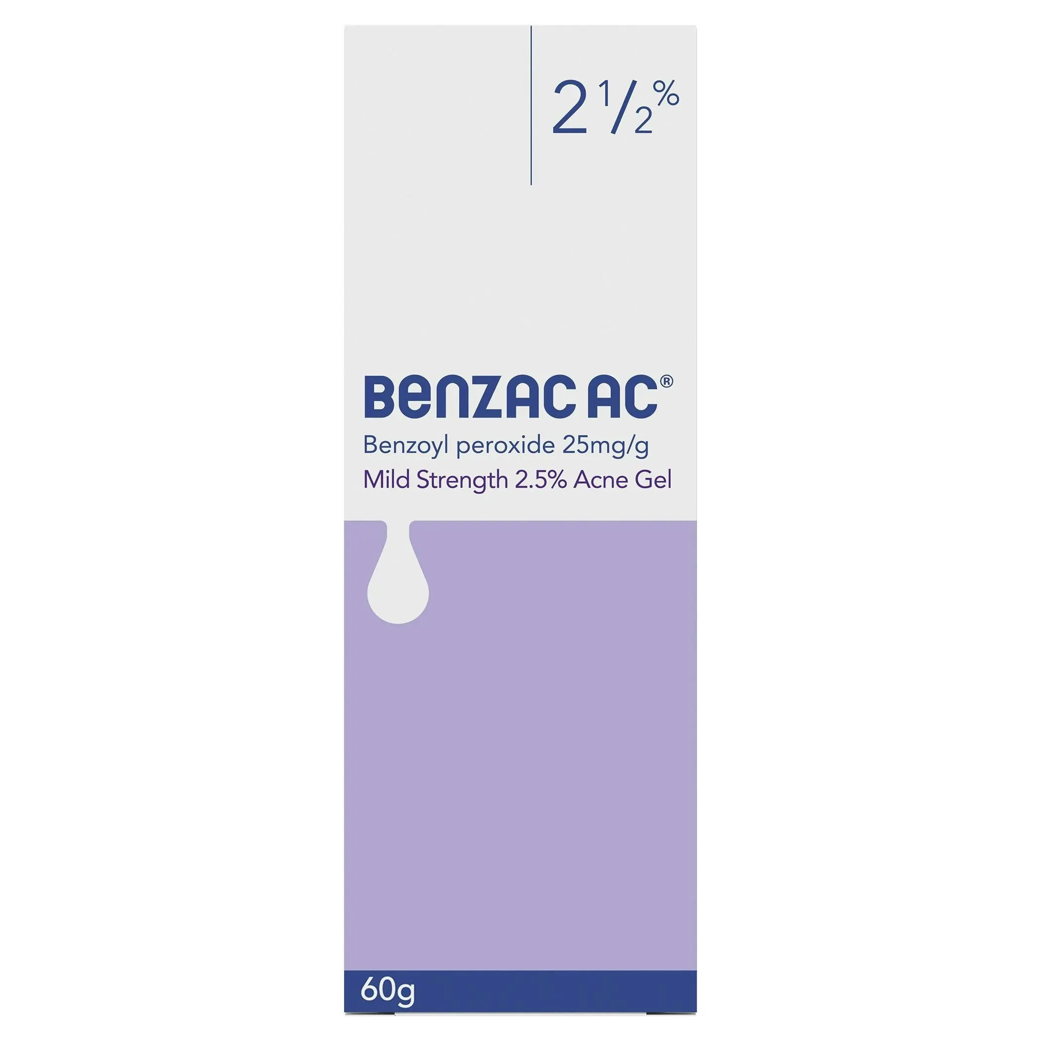 Benzac AC Acne Gel 2.5% 60g