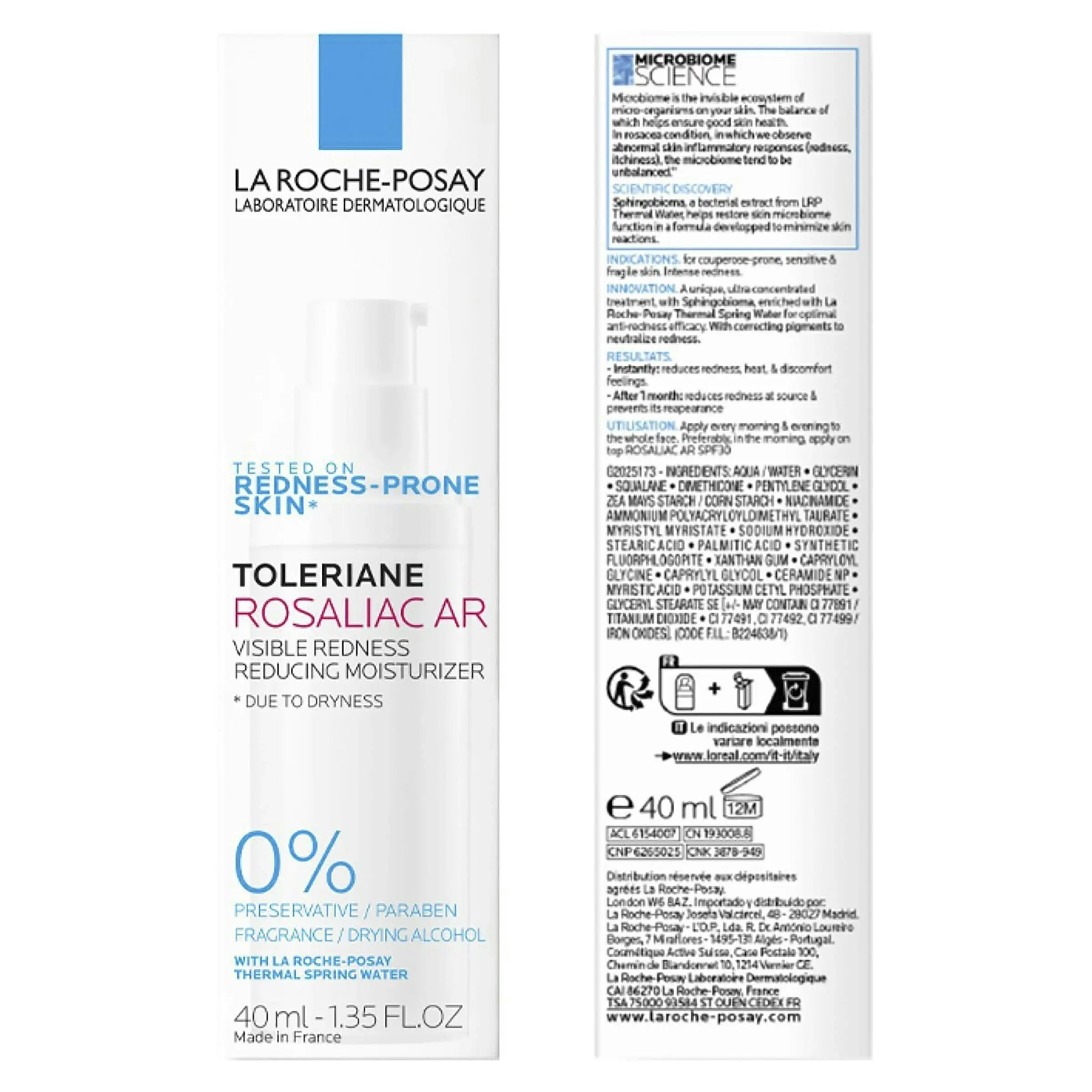 La Roche-Posay Toleriane Rosaliac AR 40ml