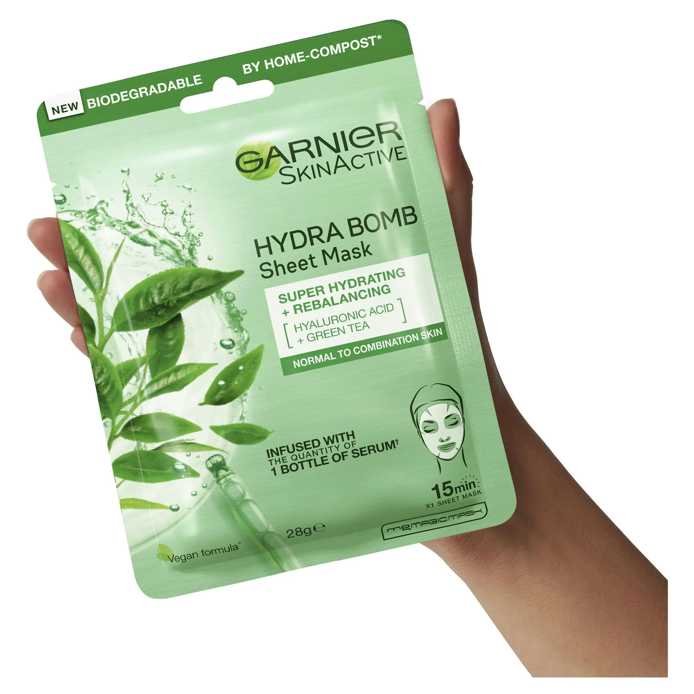 Garnier SkinActive Hydra Bomb Tissue Face Mask Green Tea