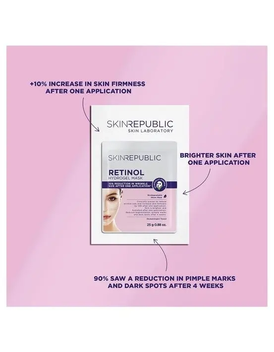 Skin Republic Retinol Hydrogel Face Mask