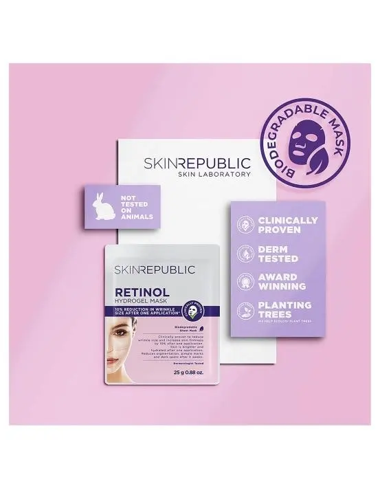 Skin Republic Retinol Hydrogel Face Mask