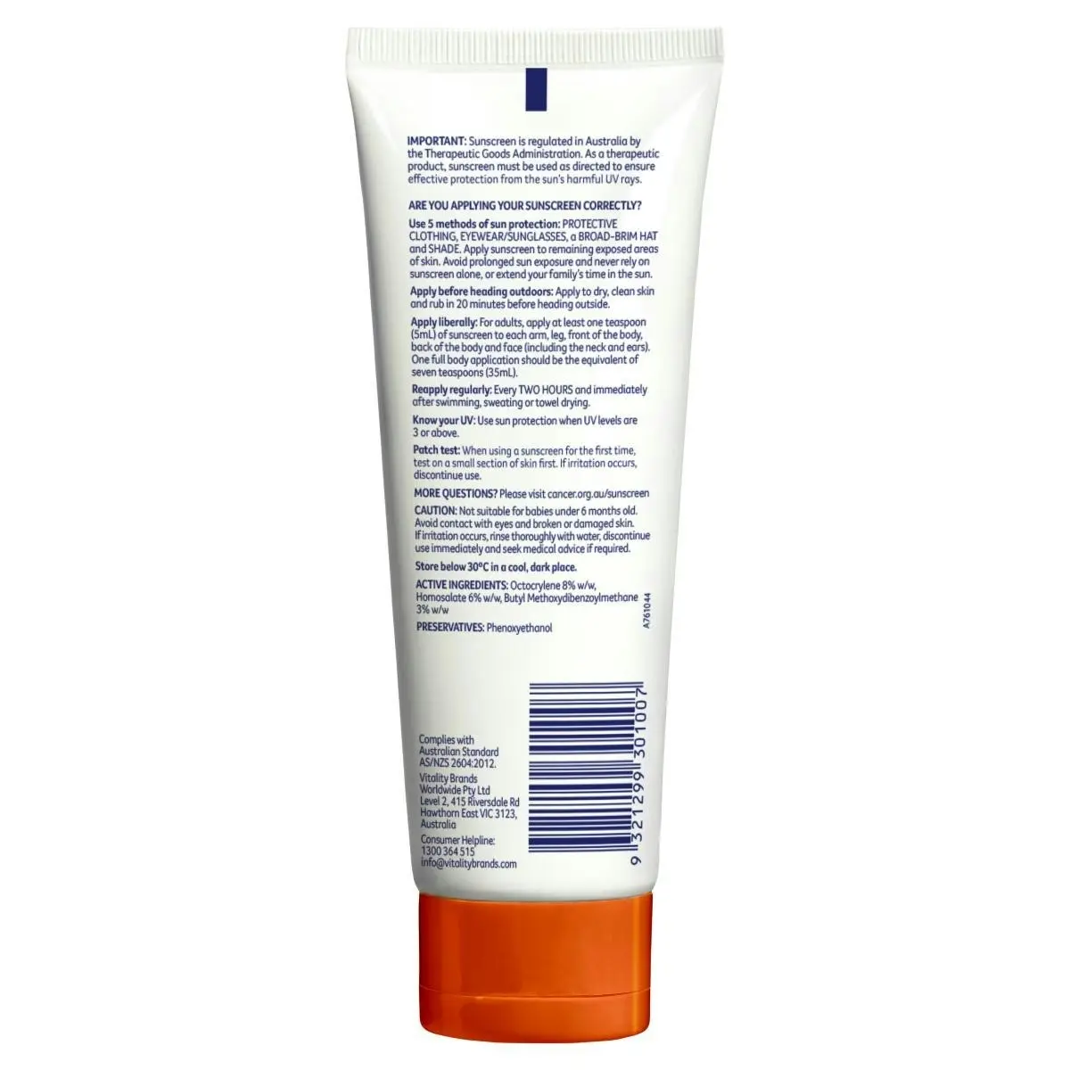 Cancer Council SPF 50+ Everyday Value Sunscreen 110ml