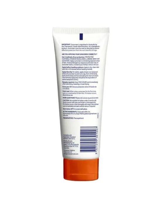 Cancer Council SPF 50+ Everyday Value Sunscreen 110ml