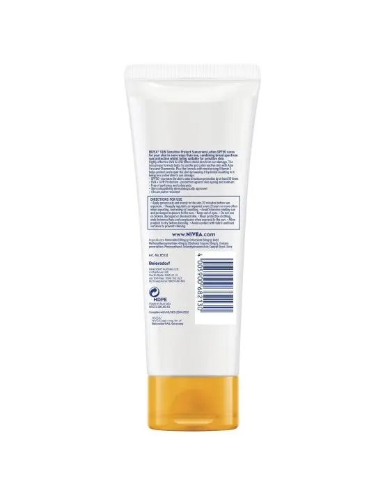 Nivea Sensitive Protect SPF50 Sunscreen Lotion 100mL