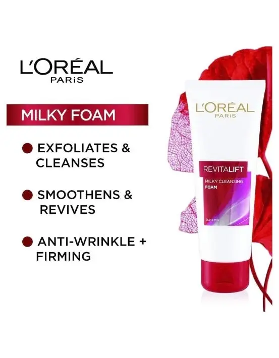 L'Oreal Revitalift Milky Cleansing Foam 100ml