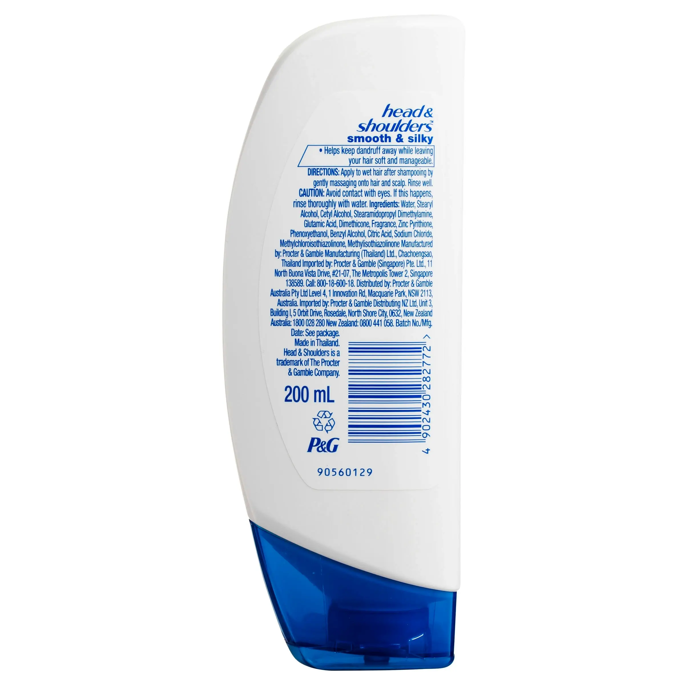 Head & Shoulders Smooth & Silky Anti-Dandruff Conditioner 200mL