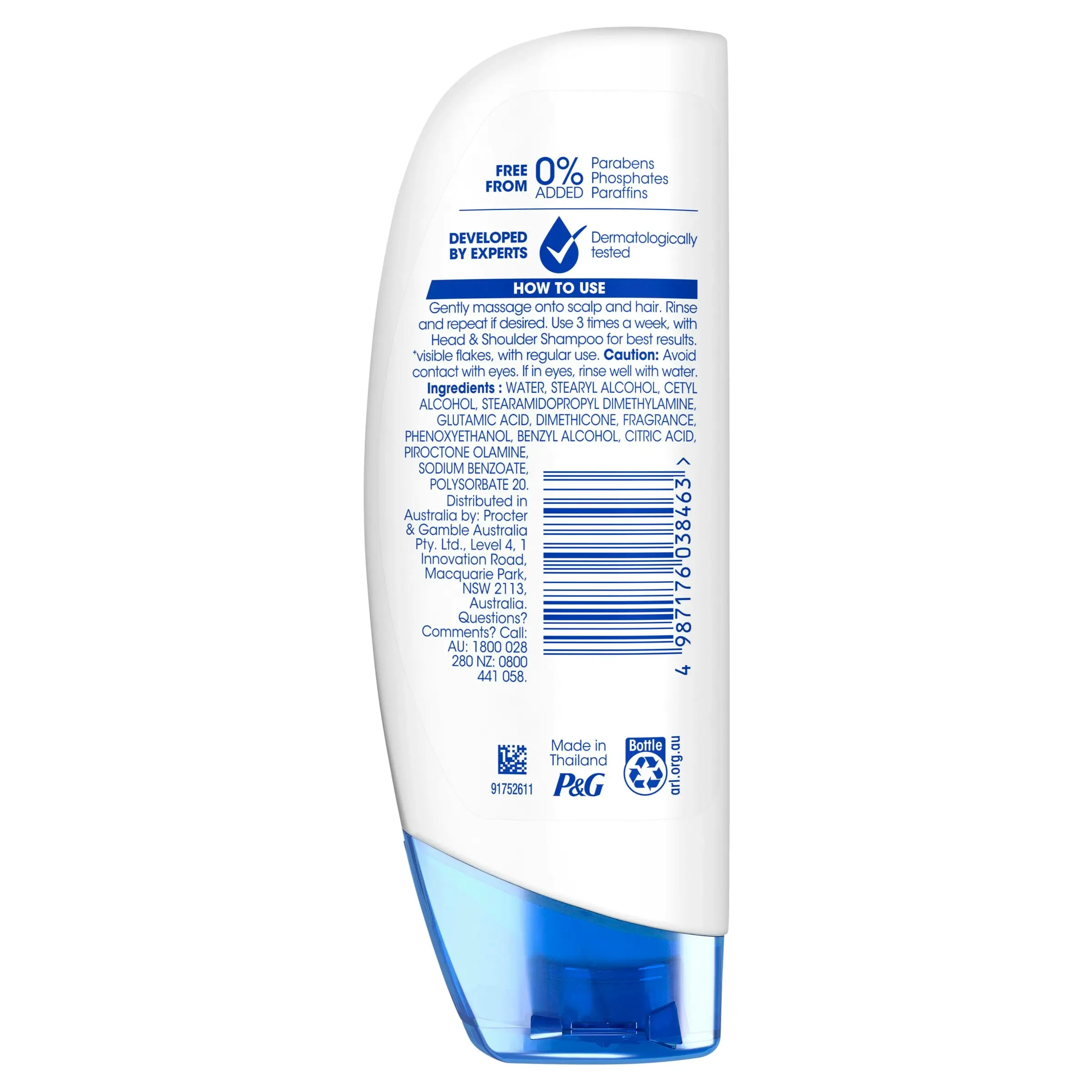 Head & Shoulders Smooth & Silky Anti-Dandruff Conditioner 200mL