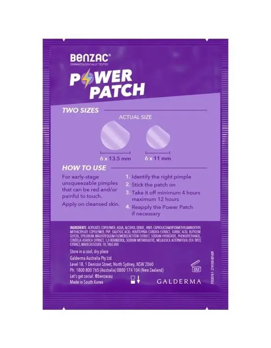 Benzac Power Patches 24 Pack