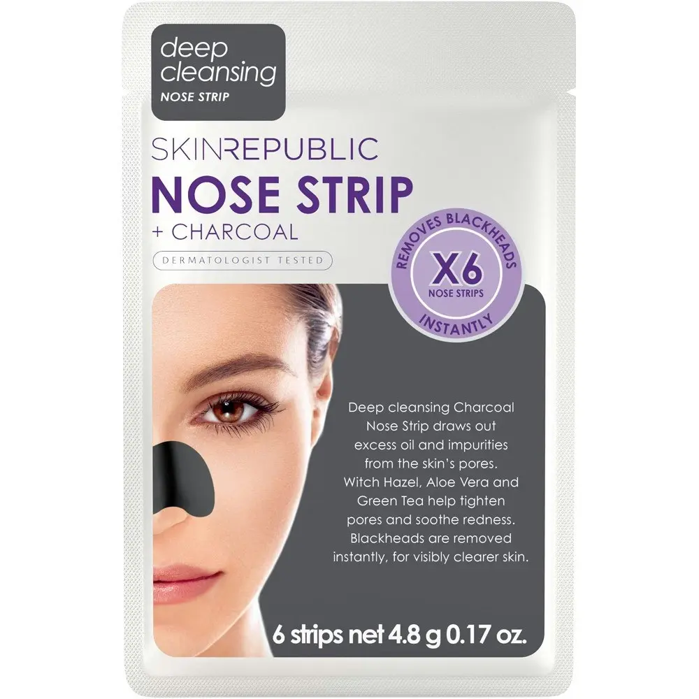 Skin Republic Charcoal Nose Strip 6 Strips