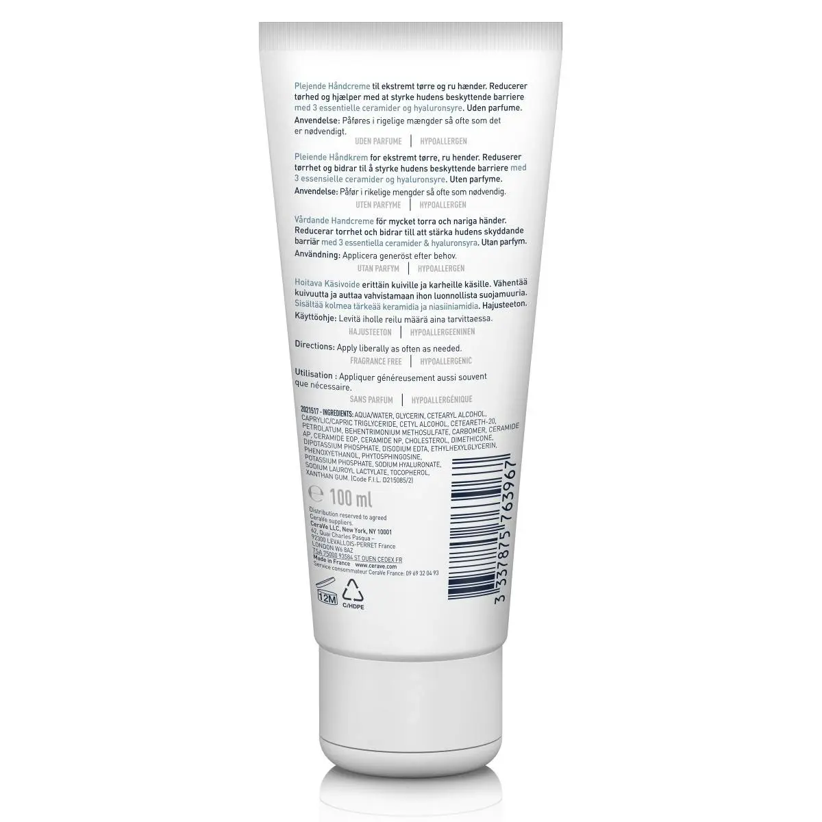 CeraVe Reparative Hand Cream 100ml