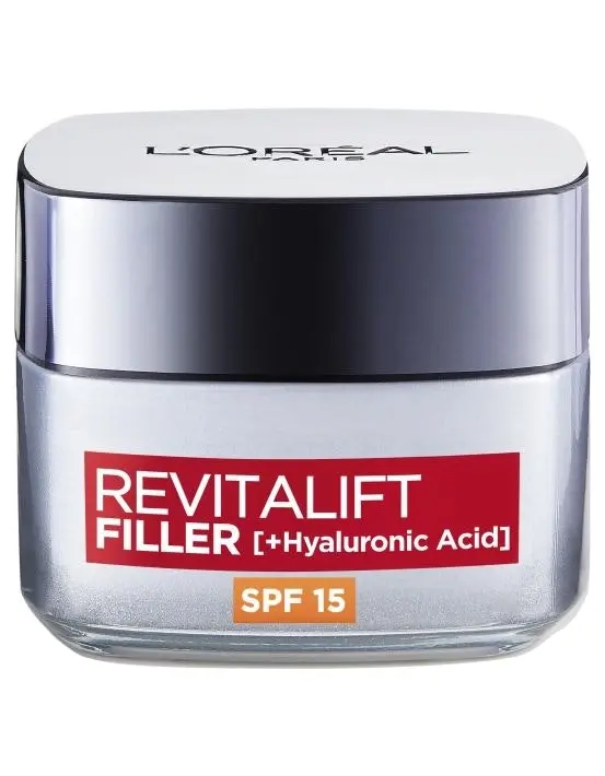 L'Oreal Revitalift Filler Hyaluronic Acid Day SPF15 Cream 50mL