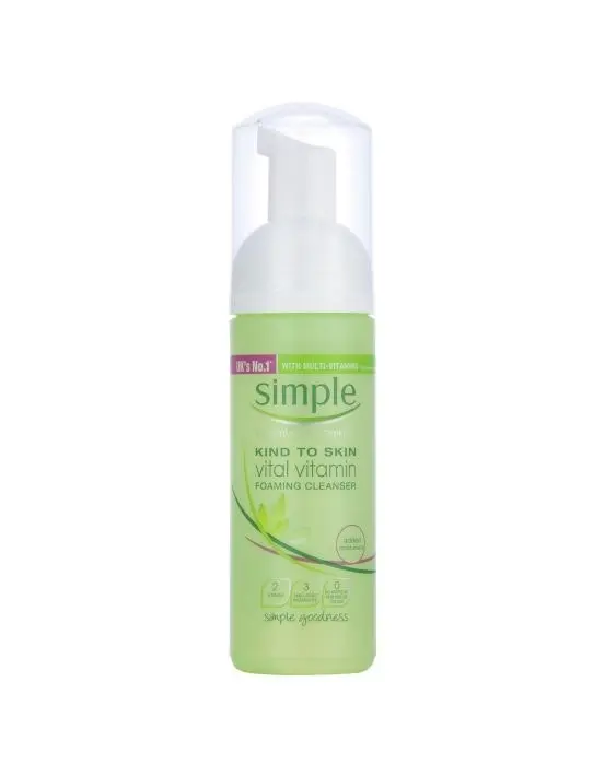 Simple Kind To Skin Vital Vitamin Foaming Cleanser 150ml