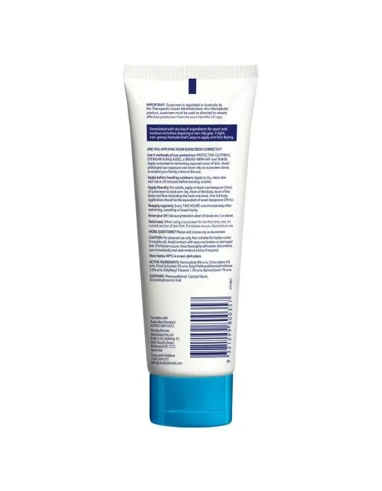 Cancer Council Sport Dry Touch Sunscreen SPF50+ 110ml