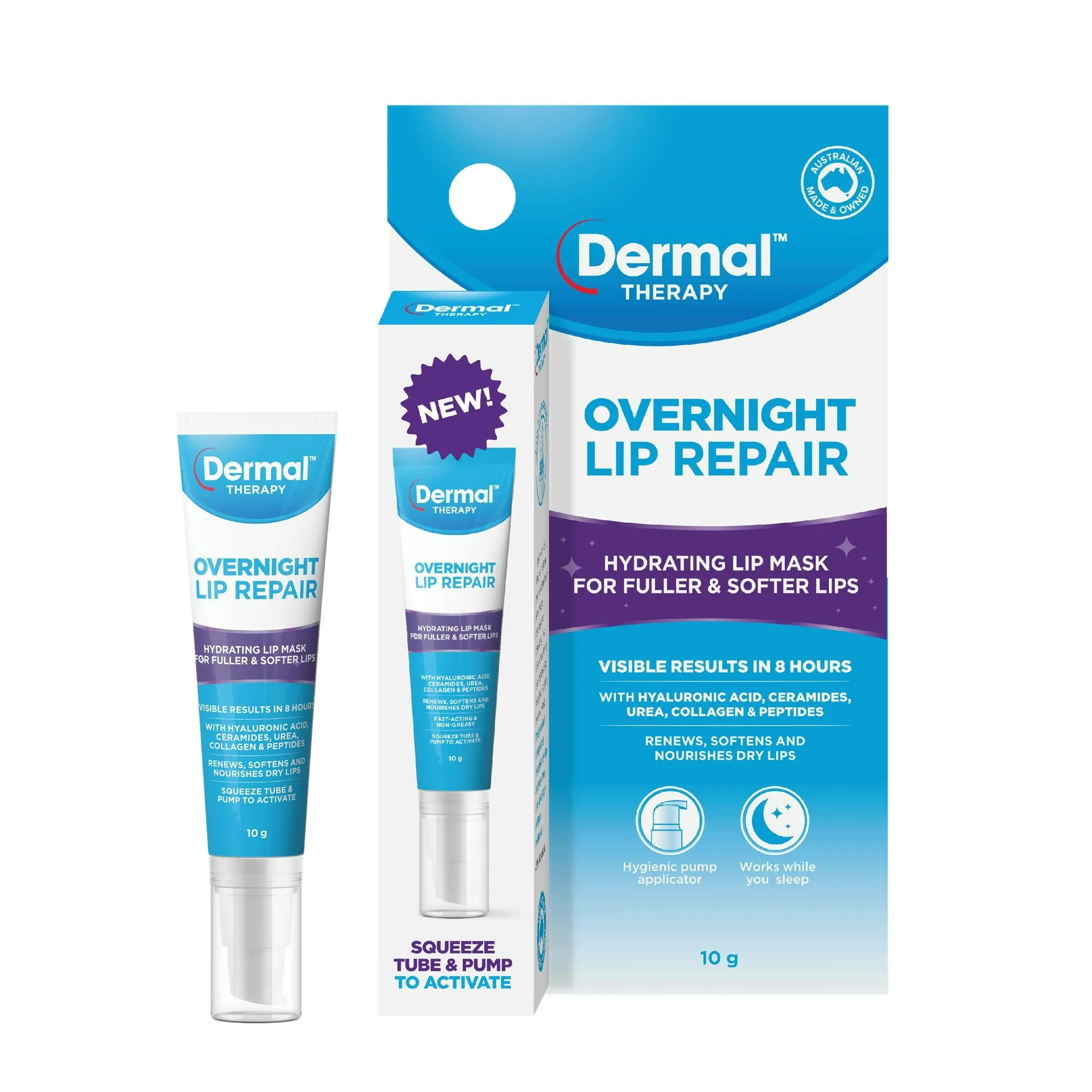 Dermal Therapy Overnight Lip Repair 10ml