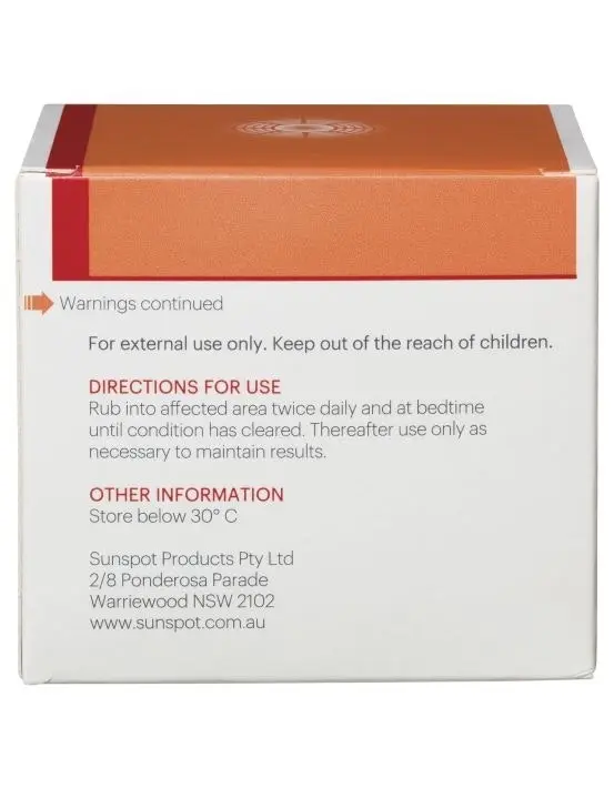 Plunkett's Sunspot Cream 100g