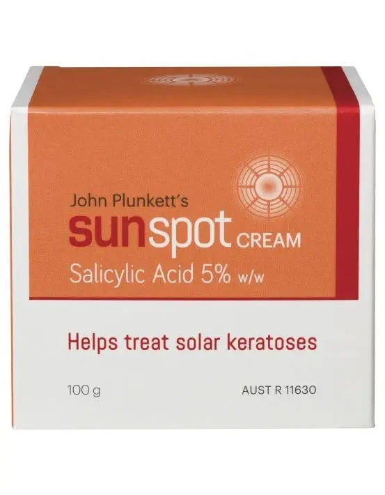 Plunkett's Sunspot Cream 100g