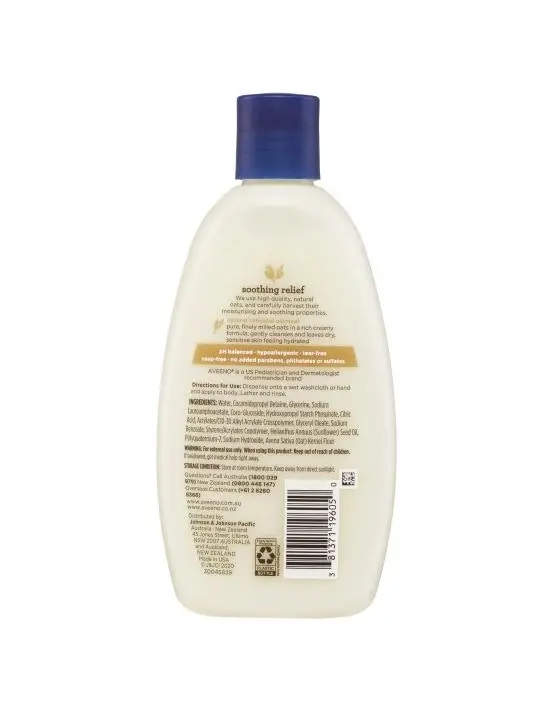 Aveeno Baby Soothing Relief Creamy Body Wash 236ml