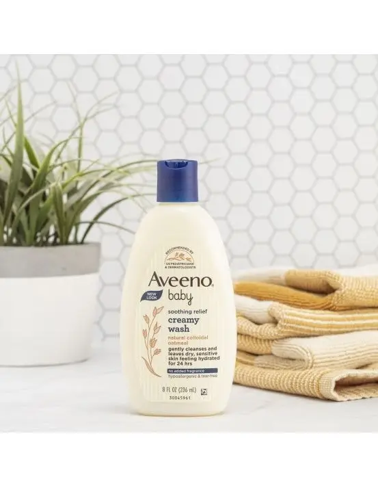 Aveeno Baby Soothing Relief Creamy Body Wash 236ml