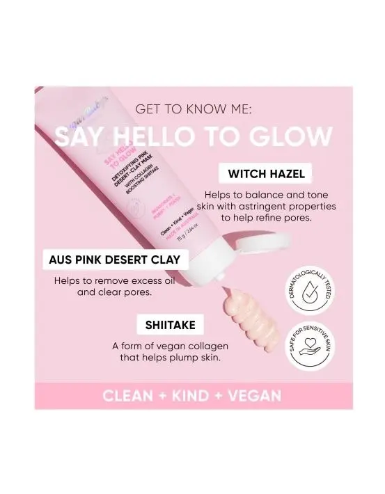 Sugar Baby Say Hello To Glow Detoxifying Face Mask 75ml