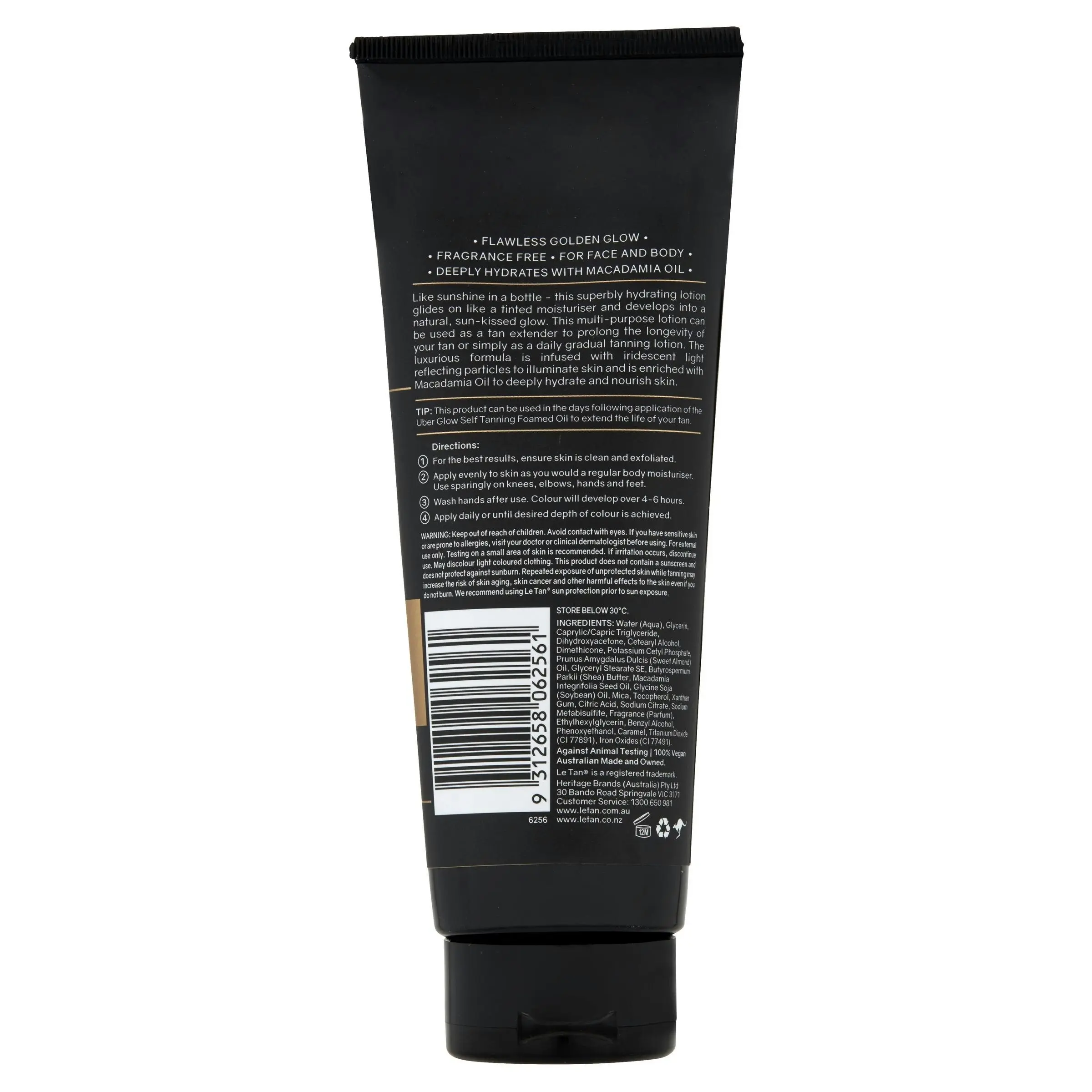 Le Tan Uber Glow Gradual Tanning Lotion 250mL