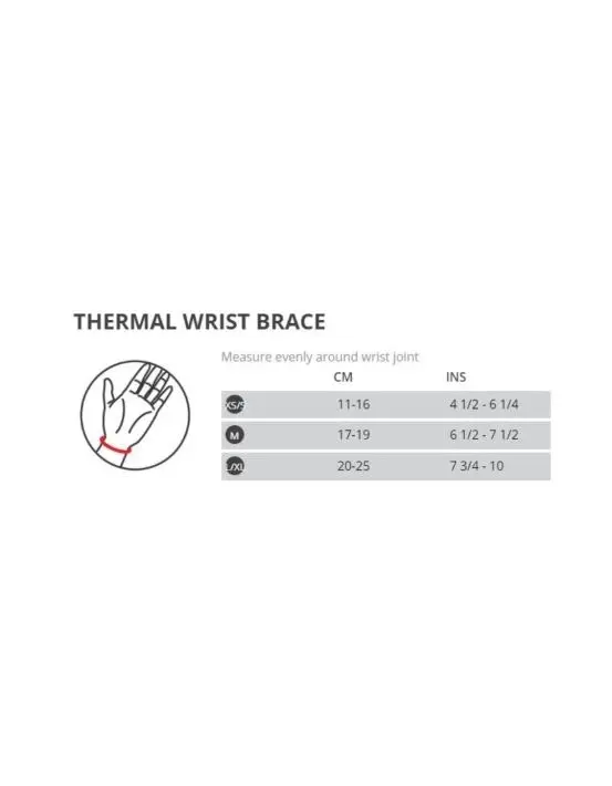 Thermoskin Wrist Brace Left X-Small/Small