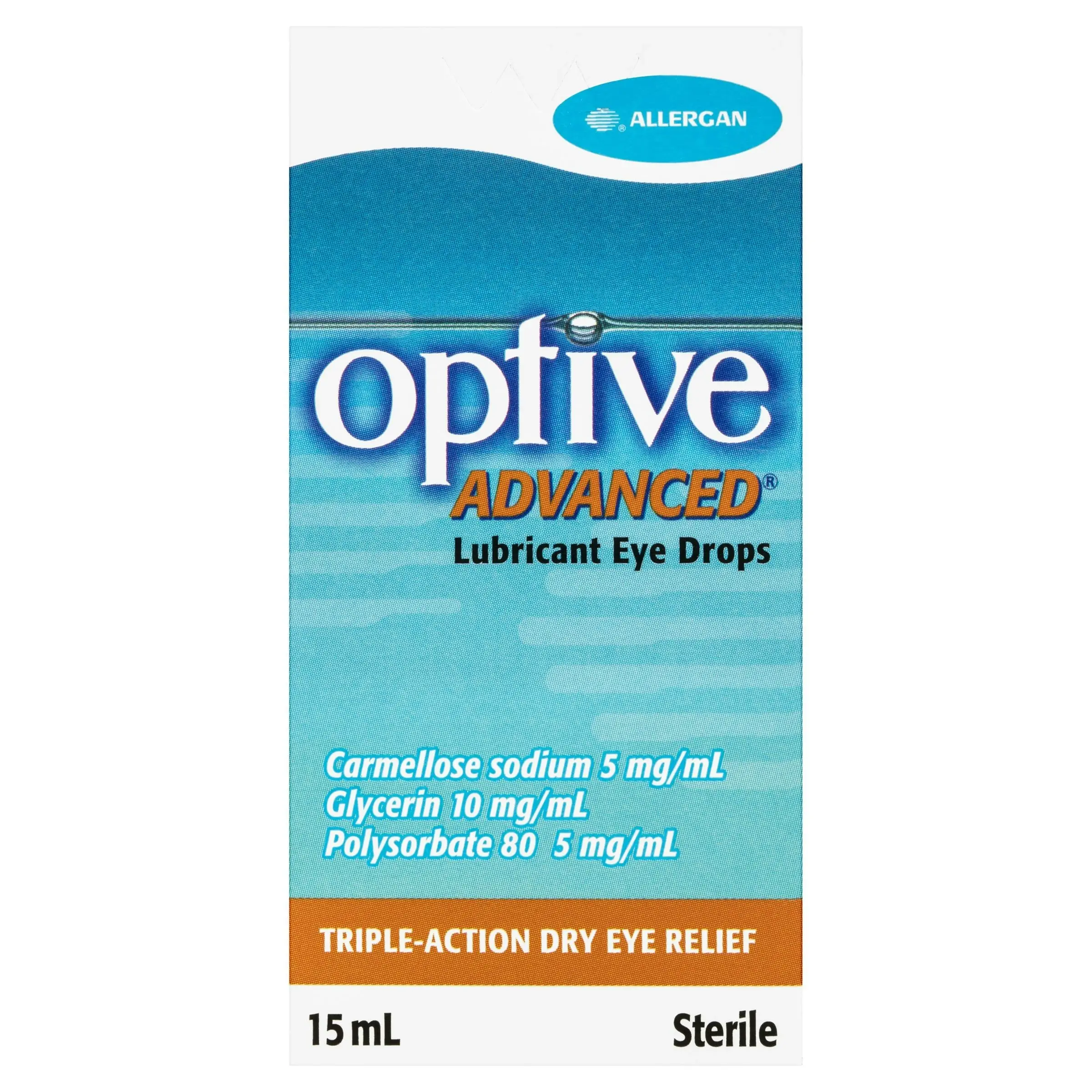 OPTIVE Advanced Lubricant Eye Drops 15mL