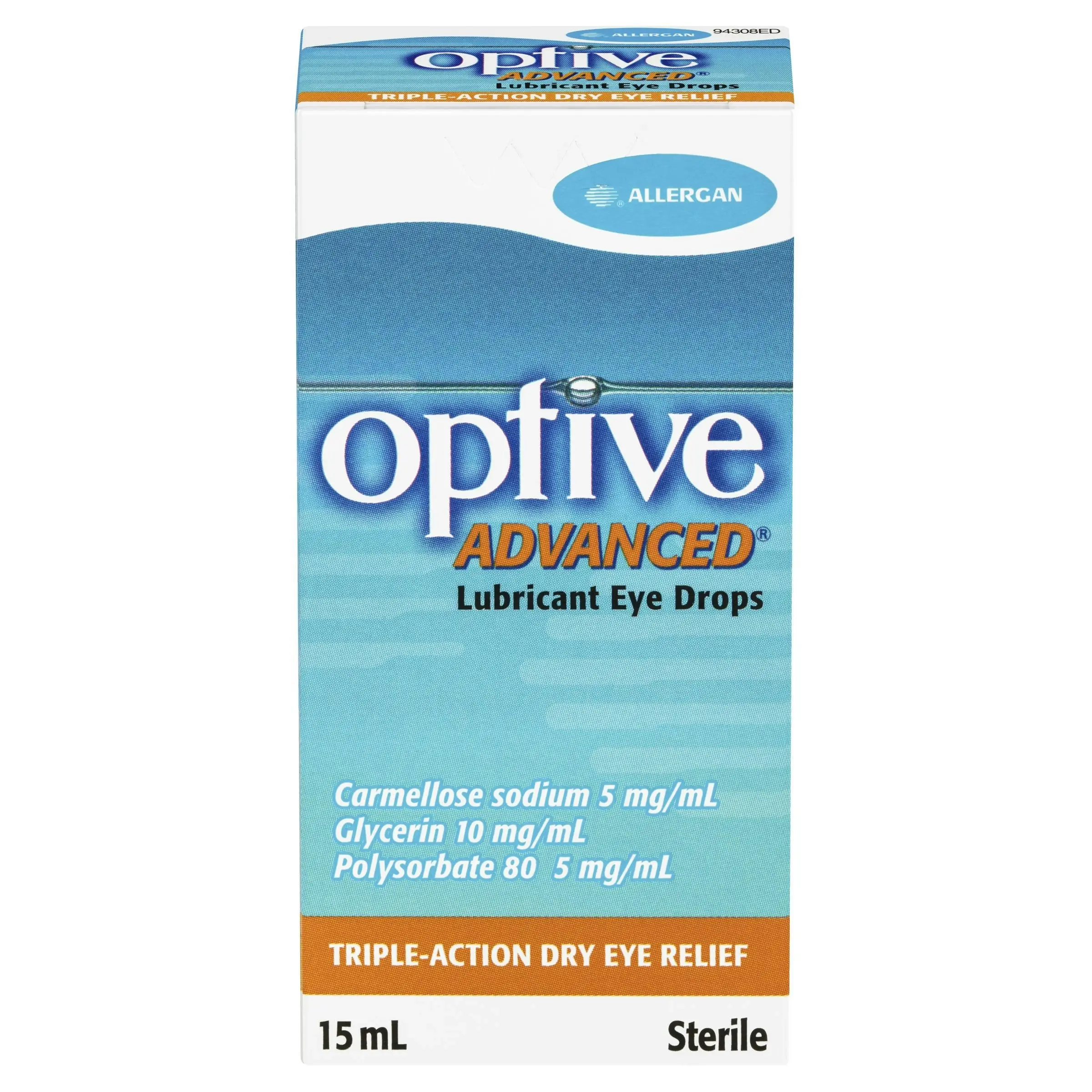 OPTIVE Advanced Lubricant Eye Drops 15mL