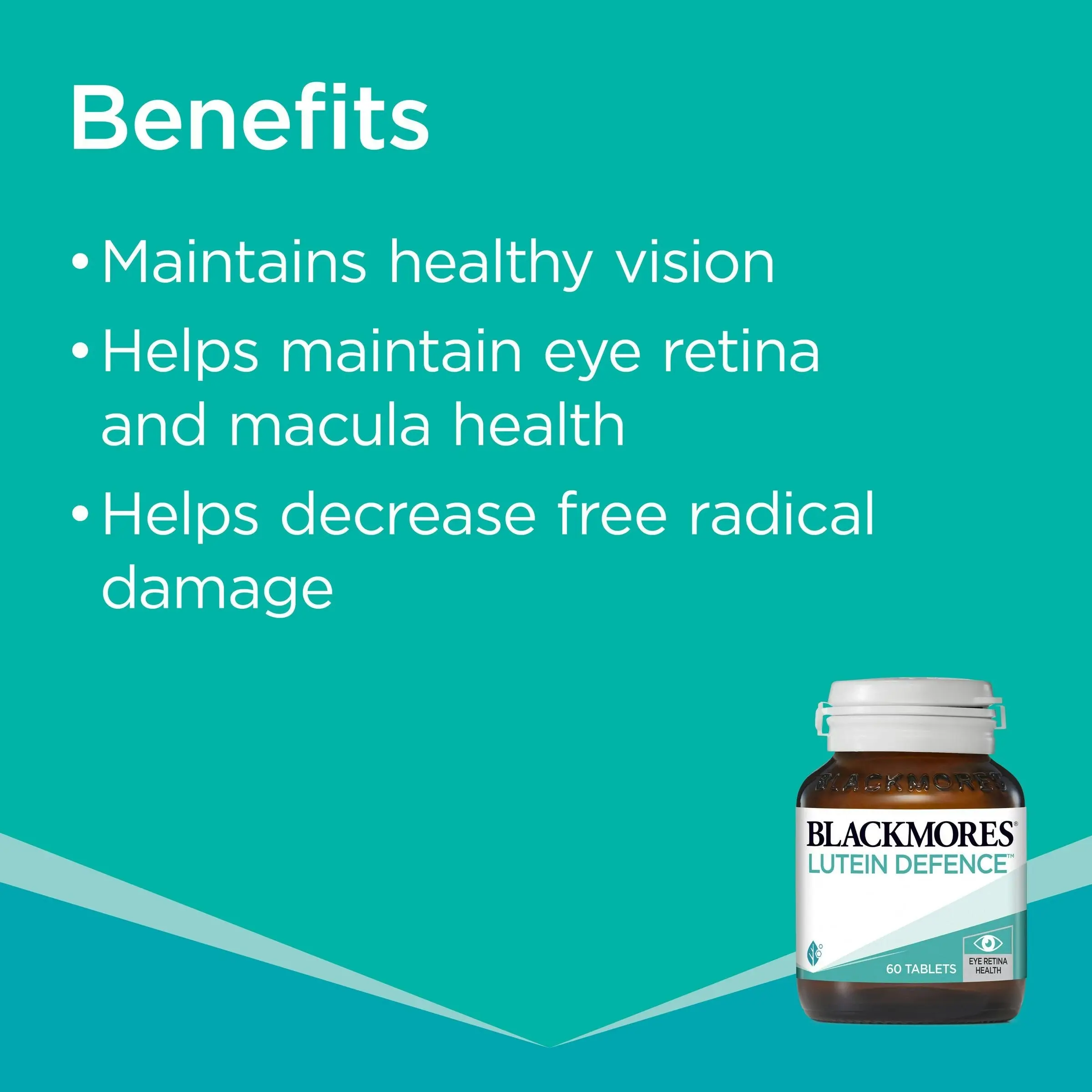 Blackmores Lutein Vision Advanced 60 Capsules