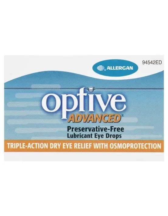 OPTIVE Advanced Lubricant Eye Drops 30 x 0.4mL