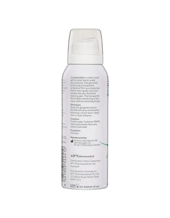 Crystasoothe Burn Gel 100ml