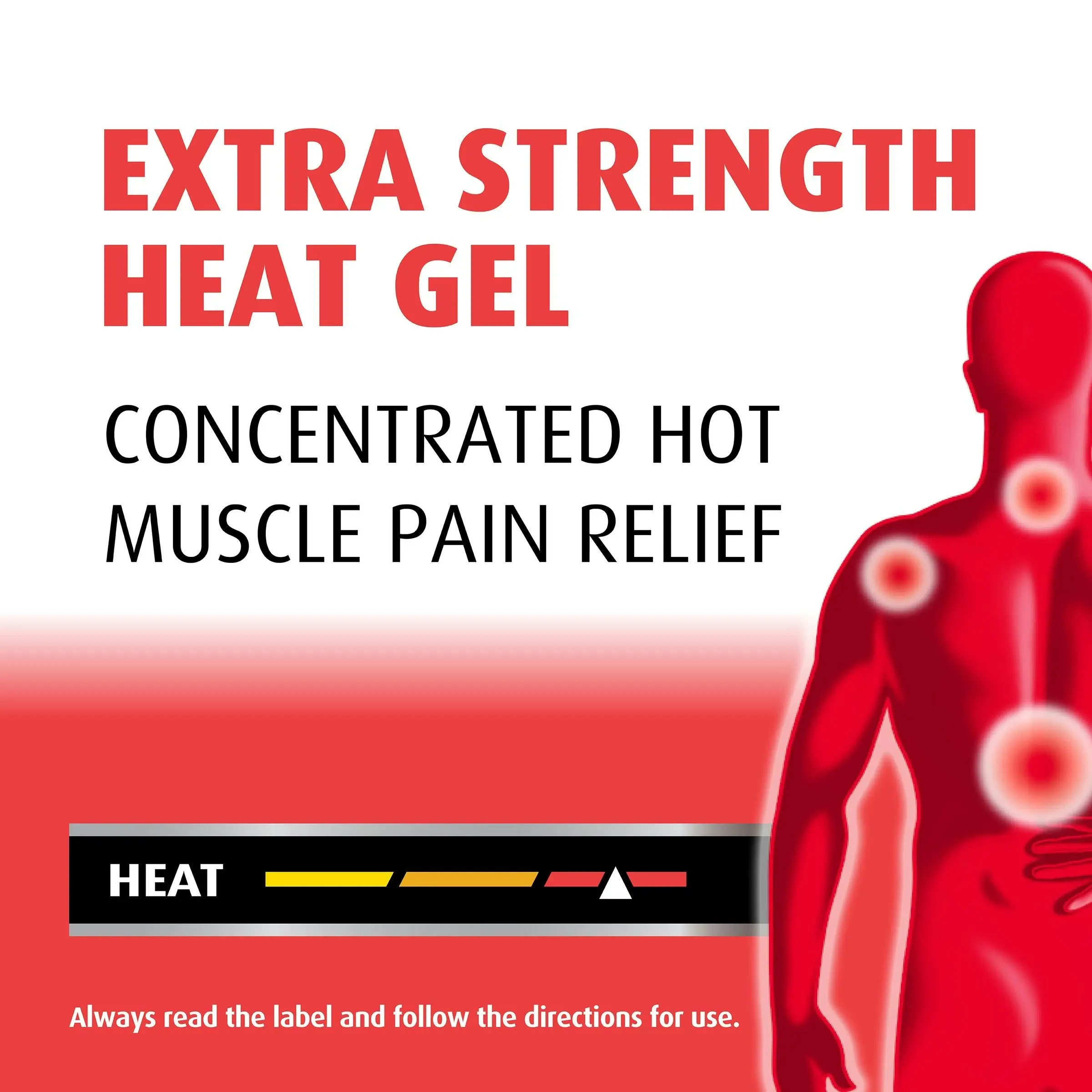 Dencorub Extra Strength Heat Gel 100g