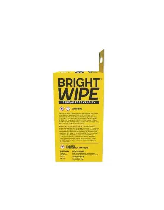 Brightwipe Lens Cleaning Wipes 30 Pack