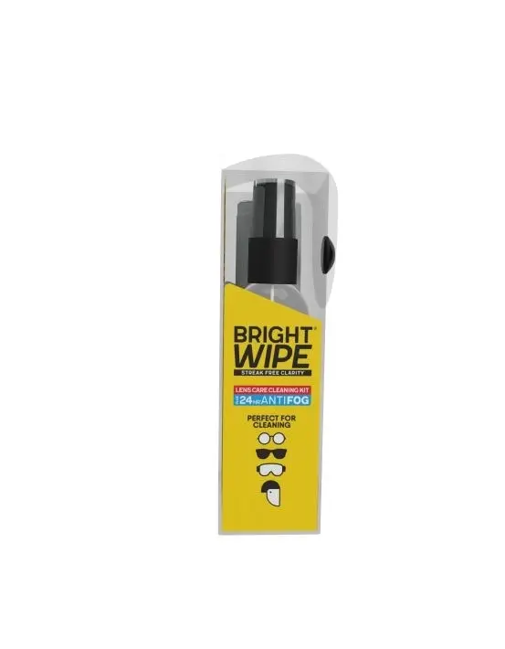 Brightwipe Anti-Fog Lens Care Kit 30ml