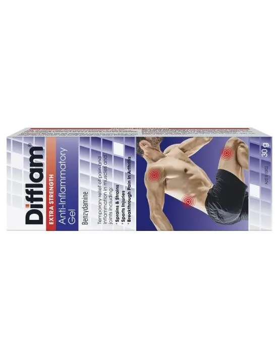 Difflam Extra Strength Anti-Inflammatory Gel 30g