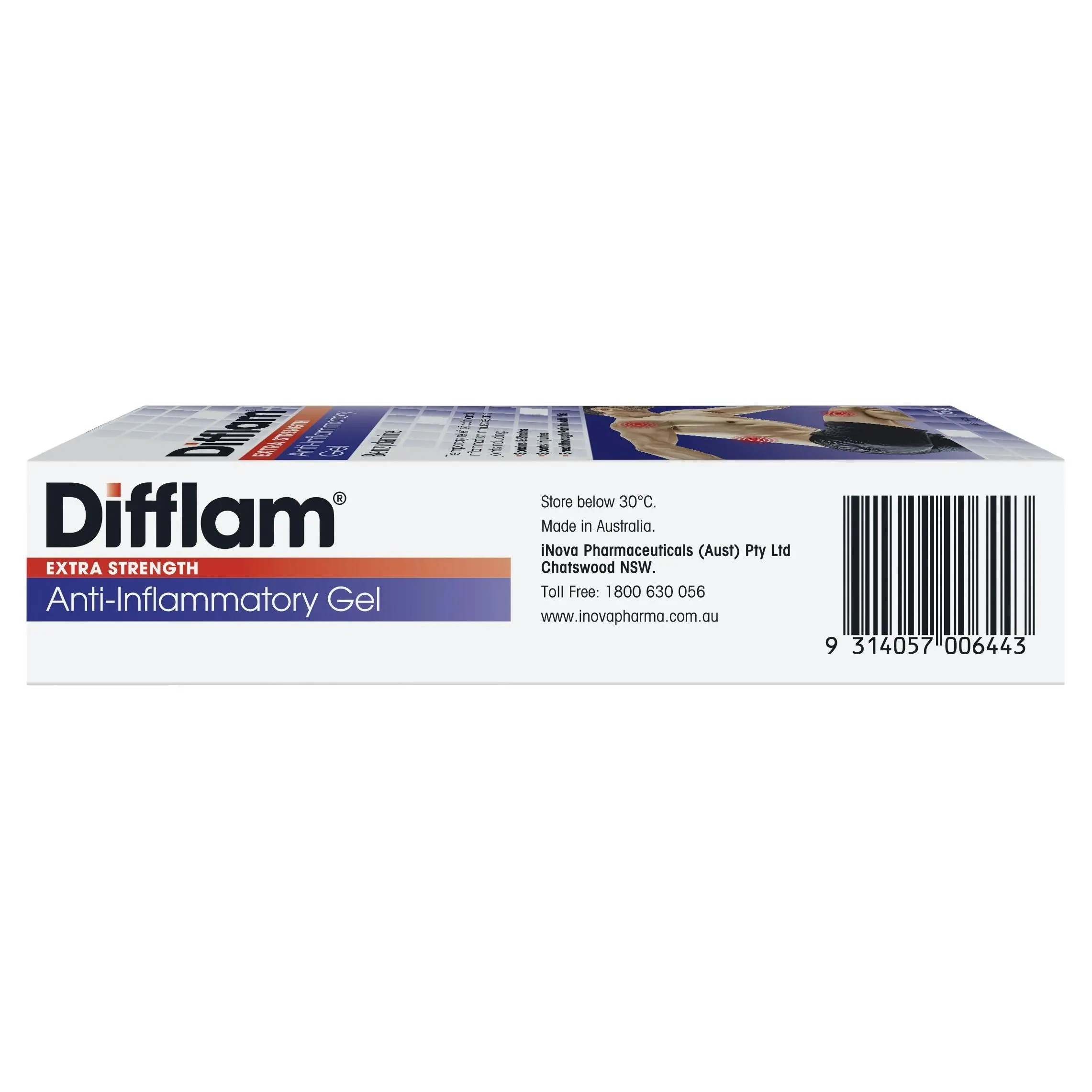 Difflam Extra Strength Anti-Inflammatory Gel 5% 75g