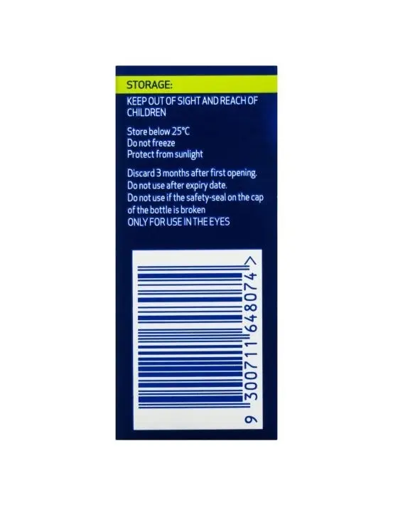 Optrex Advance Preservative Free Tired Eye Drops 10ml