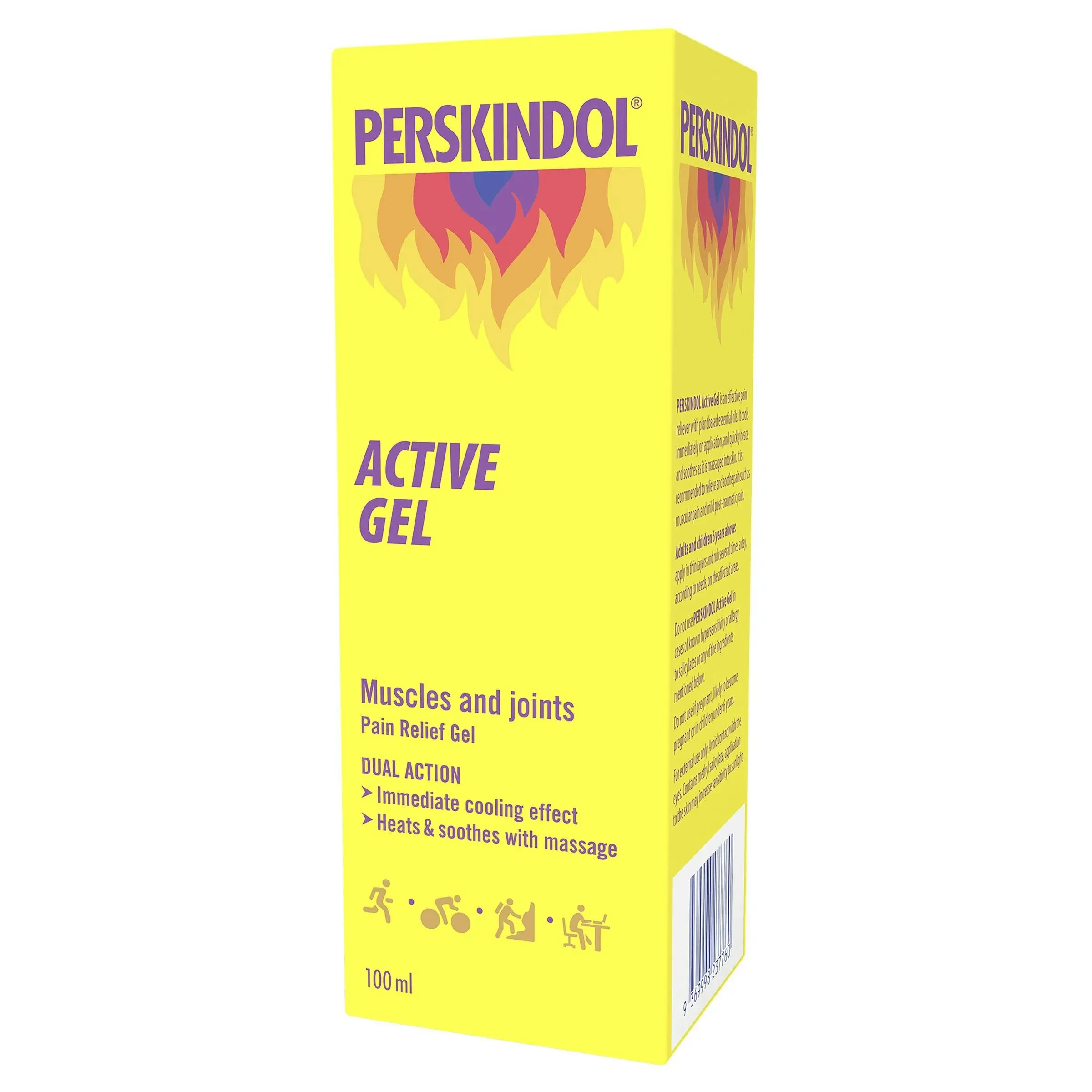 Perskindol Active Pain Relief Gel 100ml