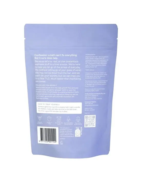 EpZen Calm Soak Magnesium Bath Flakes 500g