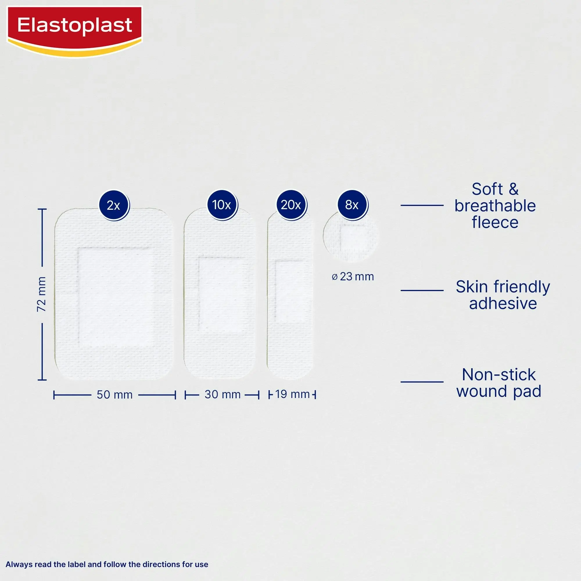 Elastoplast Sensitive 20 Pack