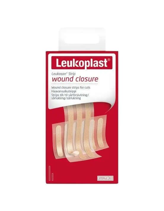 Leukosan Wound Closure Strips Assorted 9 Pack