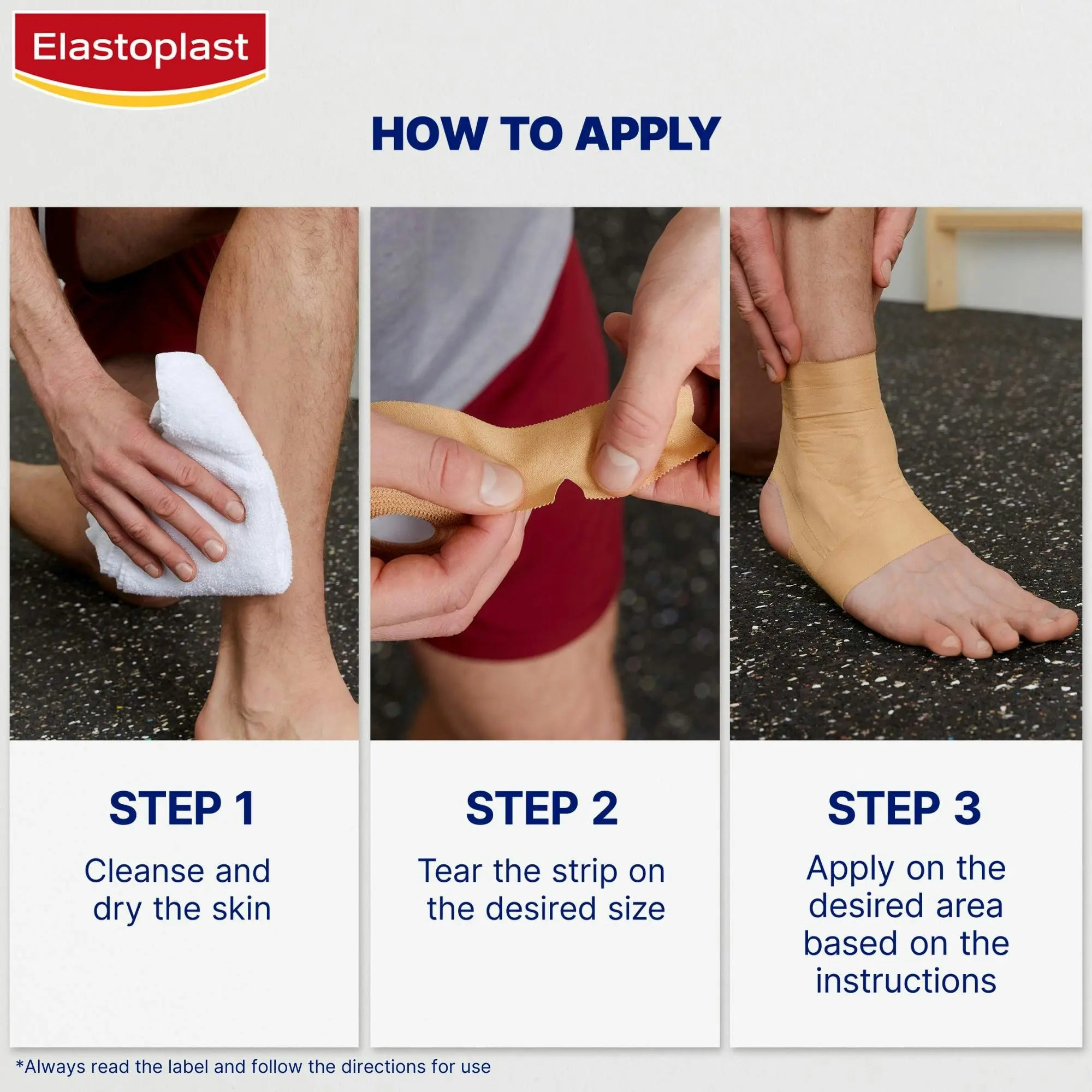 Elastoplast Sport Rigid Strapping Tape 50mm x 10m