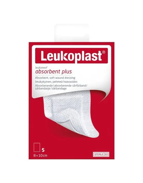 Leukoplast Leukomed Dressing 8 x 10cm 5 Pack