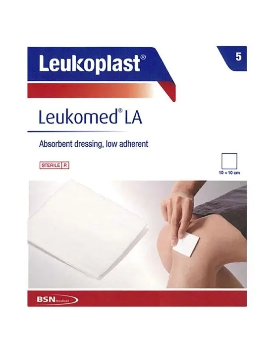 Leukomed LA Dressing 5cm x 5cm 5 Pack